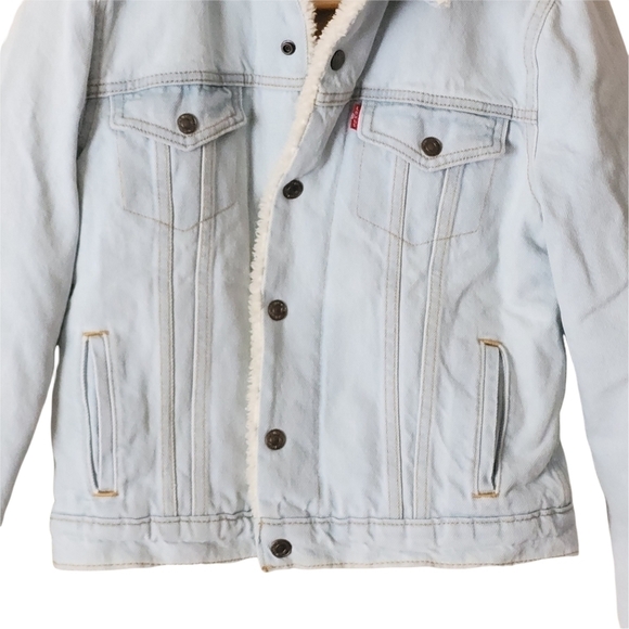 Levi’s Original Trucker Sherpa Jacket - Picture 5 of 9
